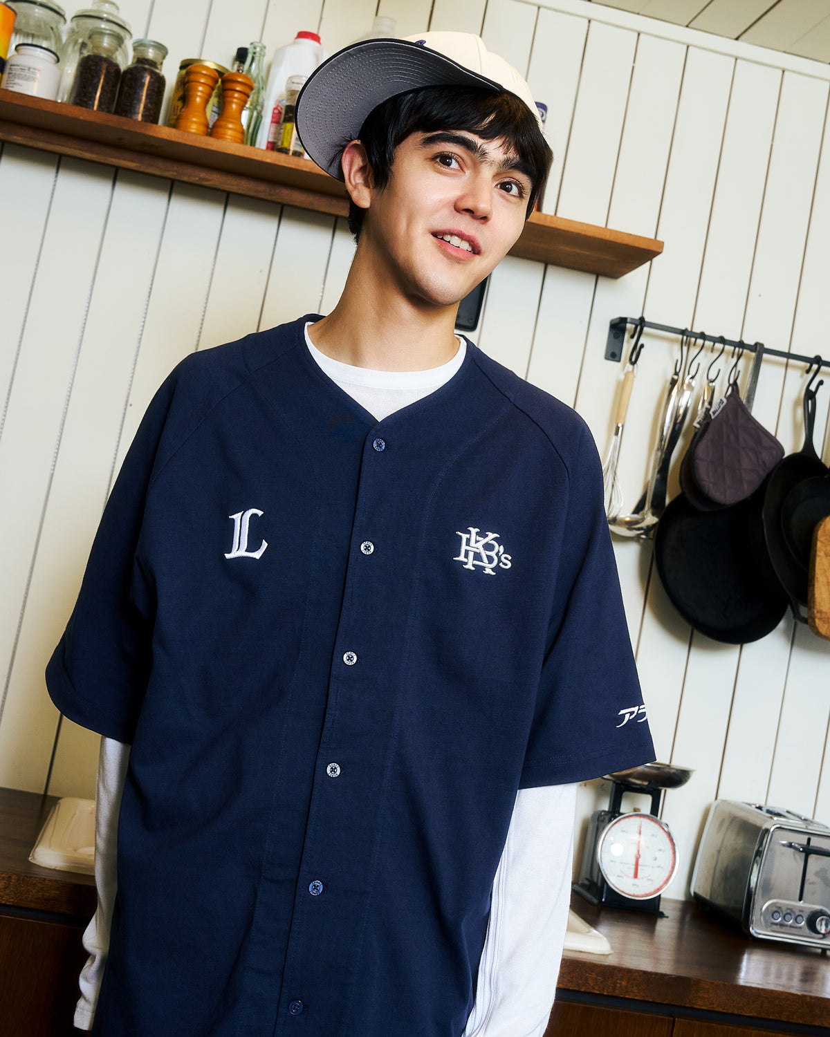 埼玉西武ライオンズ×KEBOZ×ALARME GALLERY BASEBALL JERSEY