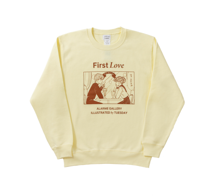 First Love Sweatshirt / ALARME × TUESDAY