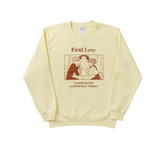 First Love Sweatshirt / ALARME × TUESDAY