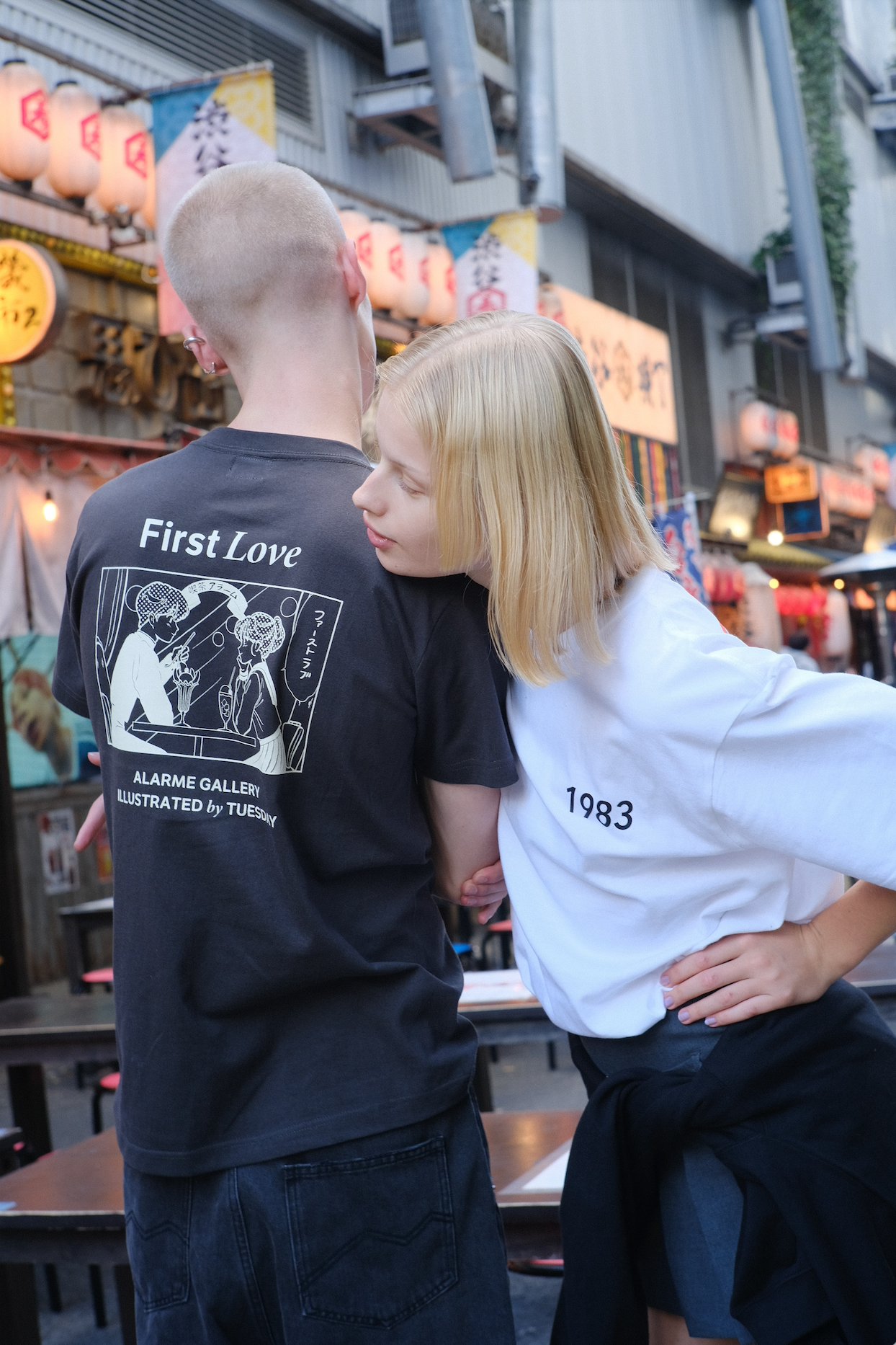 First Love Tee / ALARME × TUESDAY