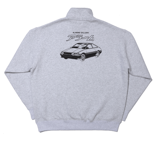 【受注生産】Car Half Zip Sweatshirt / ALARME × TUESDAY