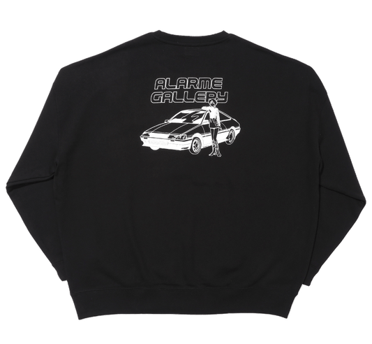 【受注生産】Car Sweatshirt / ALARME × TUESDAY