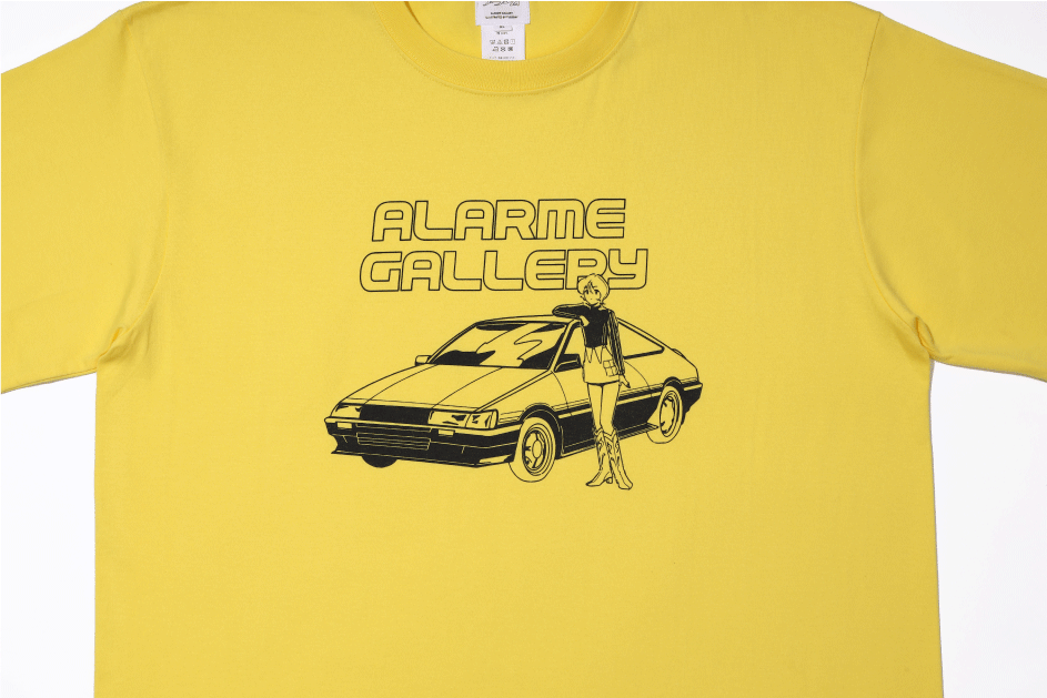 【受注生産】Car Tee (Front Print) / ALARME × TUESDAY