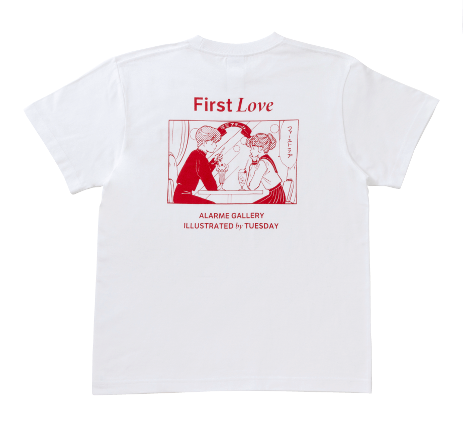 First Love Tee / ALARME × TUESDAY