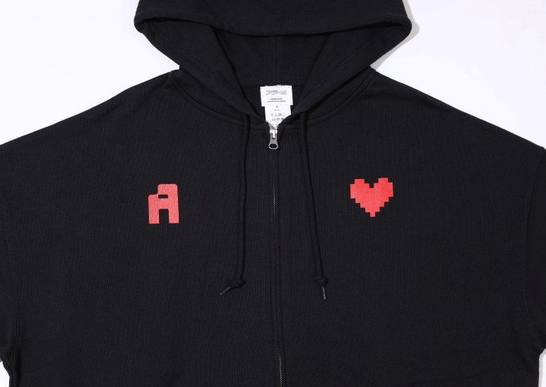 【受注生産】Second Love Zip Hoodie / ALARME × TUESDAY