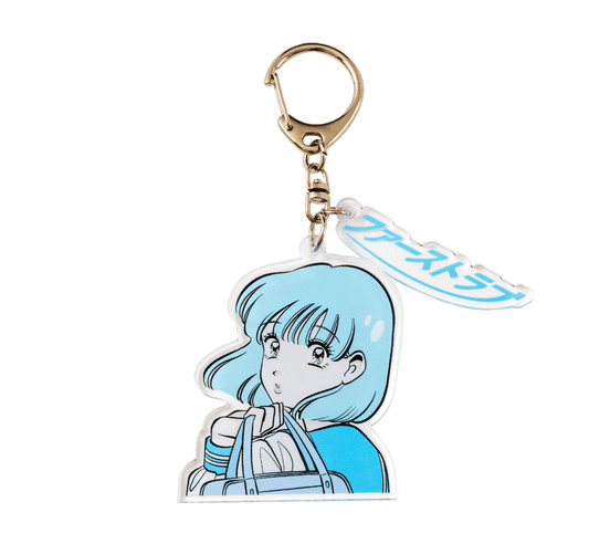 The girl Key chain