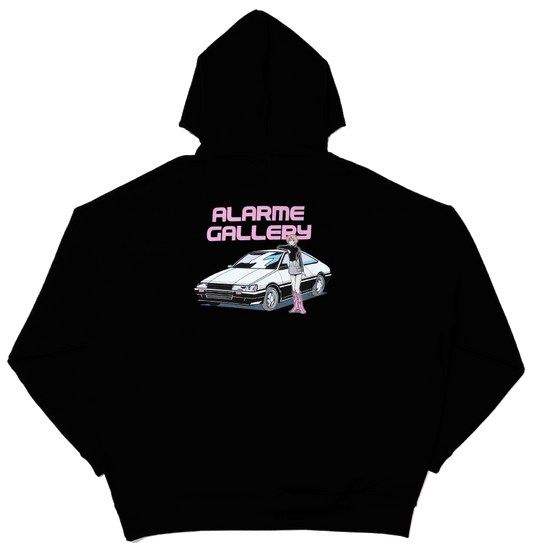 【受注生産】Car Color Print Hoodie(Oversized) / ALARME × TUESDAY